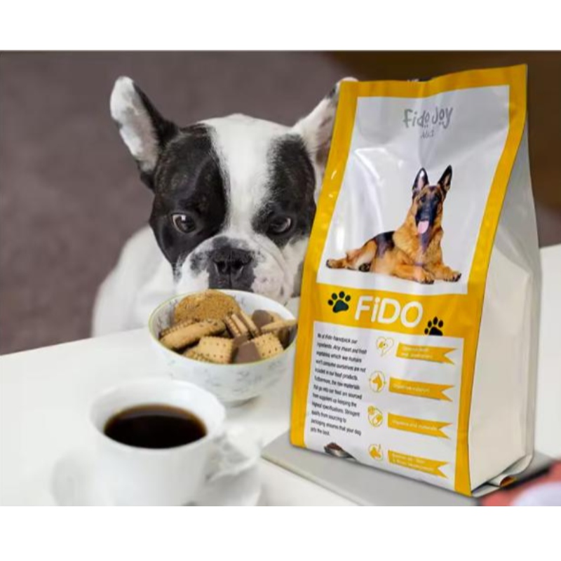 Custom Big 10kg 15kg 20 kg con cerniera ricostituibile con cerniera PBA PBAT Biodegradable Plastic Dog Treats Cucolo di imballaggio per snack per cibo per cibo