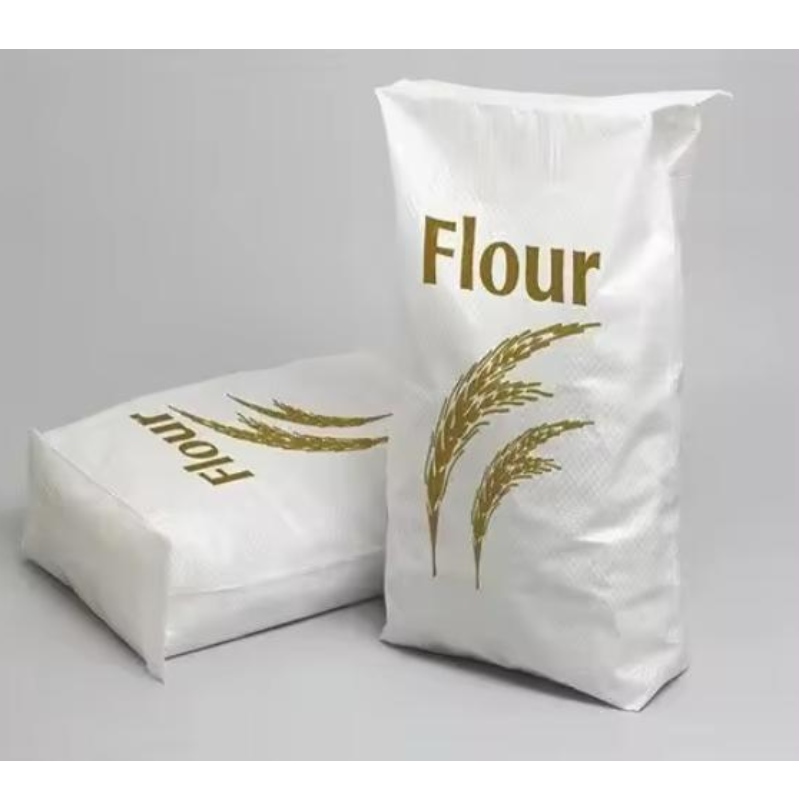 All\'ingrosso personalizzato 1 kg 2 kg 5 kg da 10 kg stand riciclabile su quattro cereali a quattro laterali cereali mylar grano in polvere di farina mais sacca per imballaggio